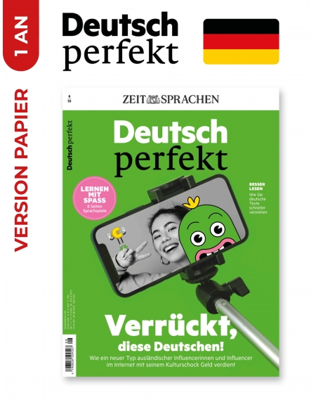 1 an | DEUTSCH PERFEKT | Magazine
