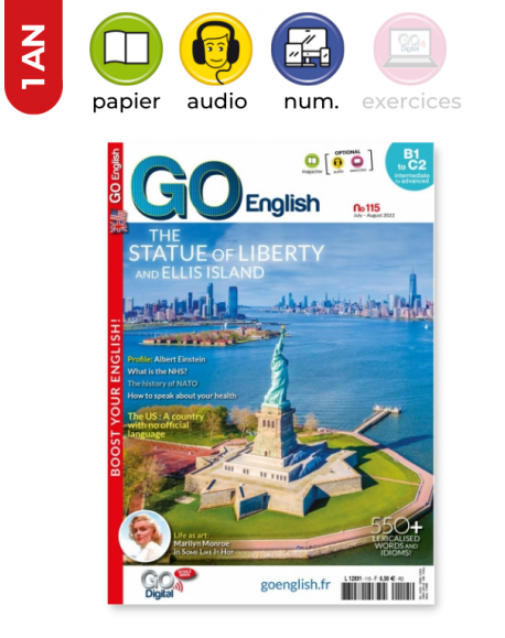 Pack Go English : Papier & audio & numérique