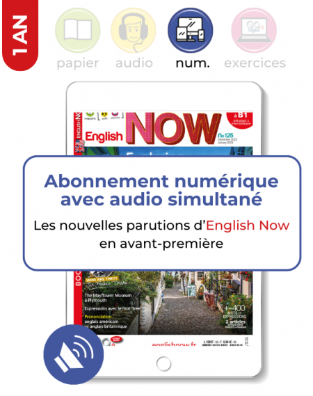 1 An | Numérique Avec Audio Simultané |E-English Now