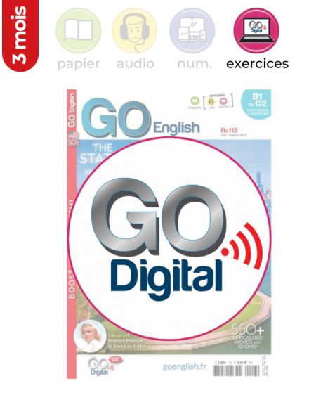 Abo Go Digital pour GE (3M)